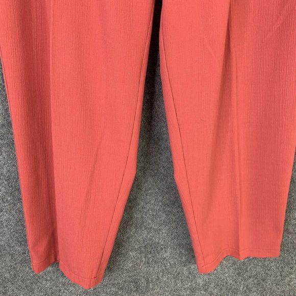 Blast Vintage 2 Pc Sleeveless Top & Pants Set Sz XL Pockets Coral - Picture 6 of 14